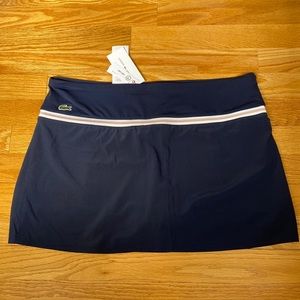 Brand new Lacoste tennis skort